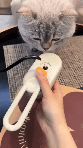 Cepillo de Vapor 3 en 1 para Mascotas: Aseo, Masaje y Brillo en un Solo Toque